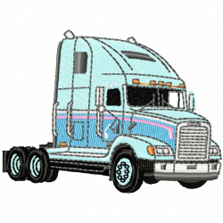 Truck Embroidery Design 1 Truck Embroidery Design 1